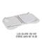 Honey Can Do White Marble Collapsible Folding Lap Desk